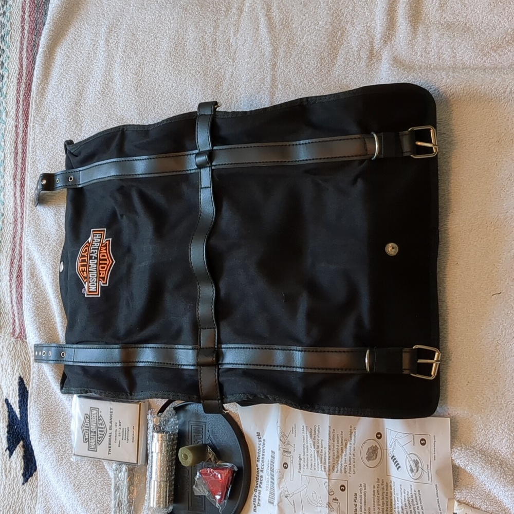 Harley-Davidson Black Accessories Tool Kit Bag - Picture 16 of 16